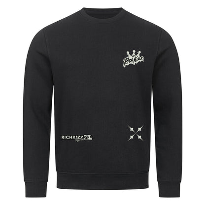 Legend Sweatshirt Männer farbe frontprint und backprint schwarz streetwear Herren Männer pullover