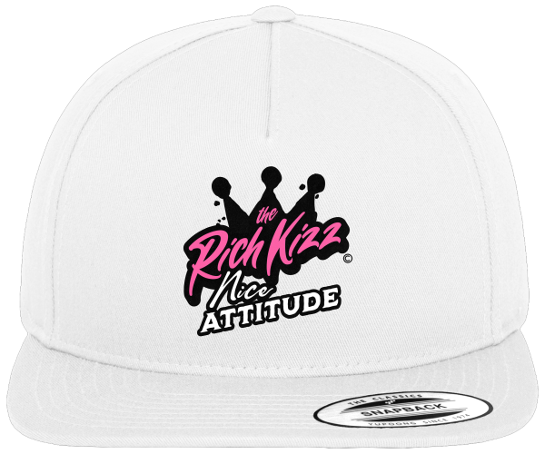 Classic 5 Panel Snapback Cap RichKizz Attitude - 3AI Streetwear