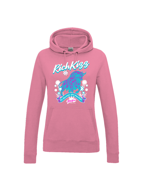 Frauen Hoodie "blauer" Taurus Richkizz - 3AI Streetwear