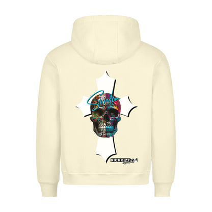 HigherBlanks Premium Hoodie Männer - Mit Taschendruck im RichKizz Streetwear Sinaloa Unisex Kartell Mafia Motive Print Sweatshirt