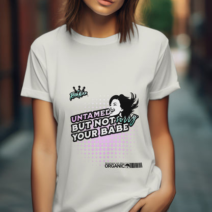 Streetwear Frauen t-Shirt Iconic untamed babe, ego heather RichKizz Casualwear