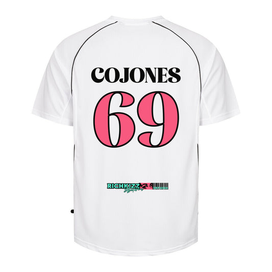 Team Trikot Cojones 69 Handball Fußball Baseball Basketball Jersey für  Herren, witziges Trikot für Sport Gym und Fitness