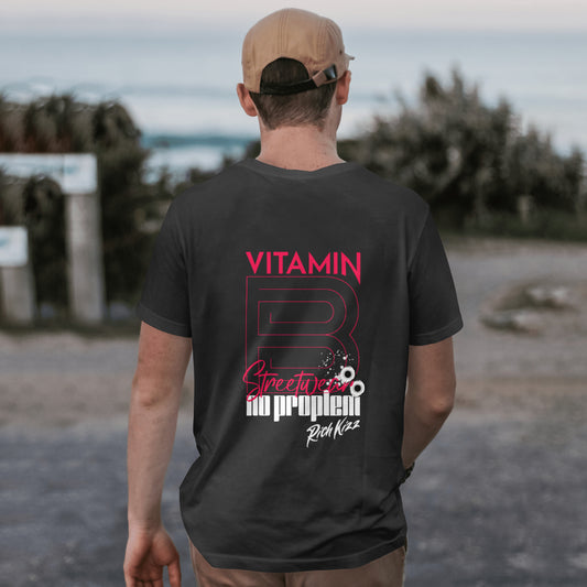 vitamin b streetwear shirt herren, casual wear männer 3ai, mafia shirt