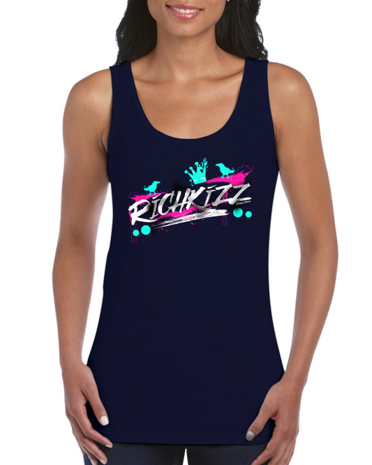 Frauen Shirt Tank Top navi - 3AI Streetwear