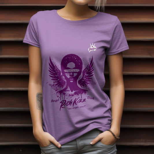 Frauen Shirt Rundhals RichKizz Angel - 3AI Streetwear