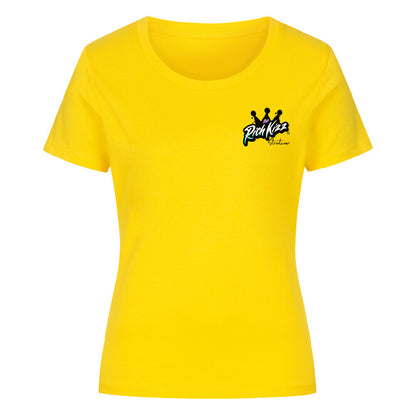 basic shirt rickizz woman gelbes T-Shirt Frauen