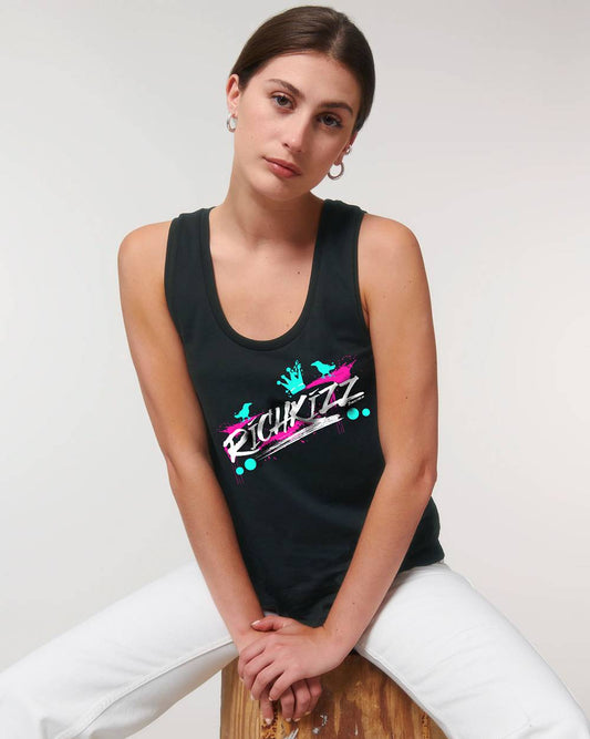 Frauen Shirt Top wide ärmellos Richkizz - 3AI Streetwear