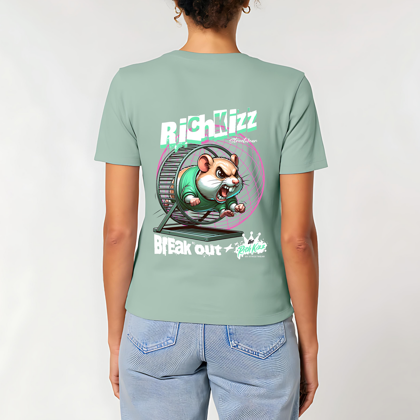 Young Streetwear Frauen Shirt Richkizz break out 2.0 - 3AI Streetwear